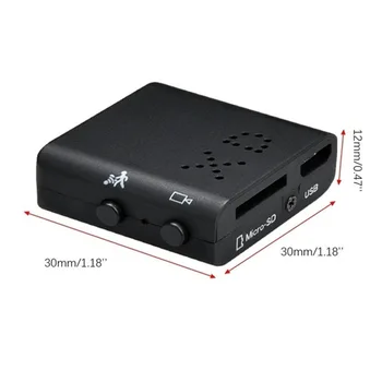 XD Mini IR-CUT Камера 1080P HD Камери с инфрачервена лампа за видеонаблюдение Night Vision Micro Camera Home Security Video Voice Recorder