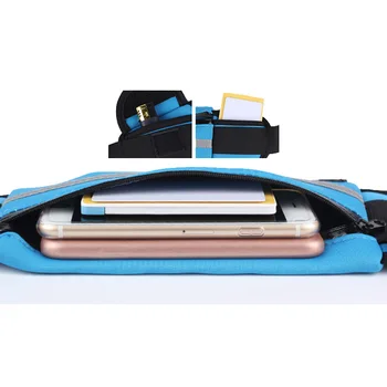 XGODY S10 5.5 inch Waterproof Sports GYM Running Waist Belt Pack Притежателя на телефона чанта превръзка от неопрен за XGODY XR 5.5 inch On hand