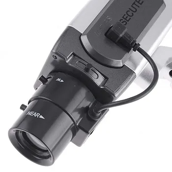 Xinfi Лъжливи Wireless Camera Dummy Surveillance Bullet Camera Red LED Camera Dummy IP Camera