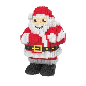 Xizai 8048 весел Коледен подарък на Дядо Коледа, старецът 3D модел DIY мини магически блокове, тухли, строителни играчки за деца без кутия