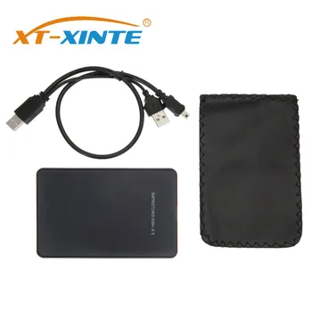 XT-XINTE 2.5 inch USB 2.0 SATA HDD Клетка на мобилен SSD твърд диск Външен корпус поддръжка 2 TB инструмент за архивиране на данни