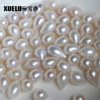 XUELUO високо качество сълза естествени култивирани сладководни насипни перлено мъниста, 11-12 мм