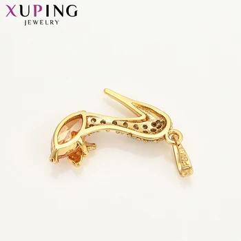 Xuping изискан чар, стил романтична висулка светло жълто златно покритие за жени популярен дизайн на бижута подарък 34887