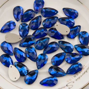 YANRUO 3230 спад Капри Сините Камъни и кристали, кристали за шиене на дрехи дрехи Diamond набор от