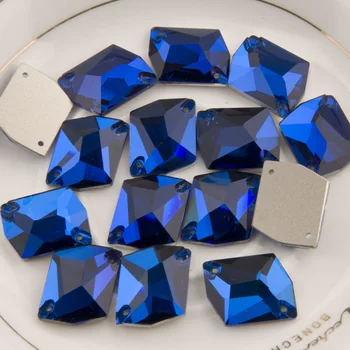 YANRUO време на работа 3265 Cosmic AAAAA стъклени камъни САМ шевни кристали с равна заден панел кристали пришити кристали за дрехи облечи решения