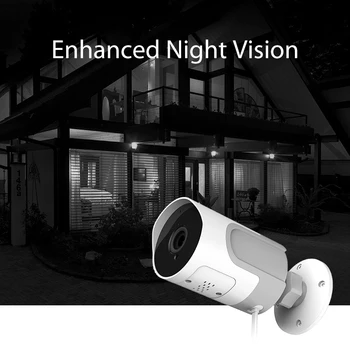 YI лот Outdoor Camera 1080p Wireless Weatherproof IP Камера Night Vision Security Surveillance Camera Systerm YI Cloud е на разположение