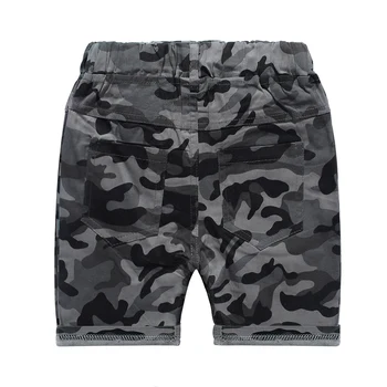 Yilaku Boys Camouflage Printing Shorts Baby Boy еластични къси панталони европейската и американската мода, Детски шорти CI064