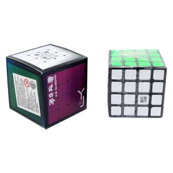 YJ YuSu 4m Magnetic Magic Speed 4x4x4 M Cube Stickerless магнити професионални пъзел кубчета забавни играчки за деца Cubo Magico