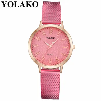 YOLAKO луксозни дамски часовник Fahsion часовници за жени Relogio Feminino дамски часовници Ръчни часовници 2019 Zegarek Damski