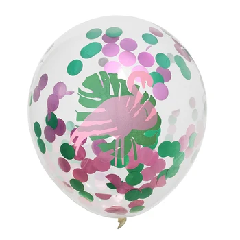 YORIWOO 10шт кактус балон конфети латексный топка фламинго празнични аксесоари тропически Хавай Хавай и декорация на партита за рожден ден