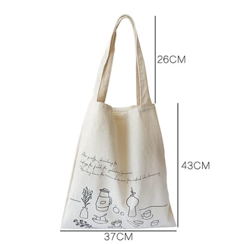 Youda оригинален стил чанти класически платно дамска чанта прост мъкна с голям капацитет студентка пазарска чанта дамска чанта