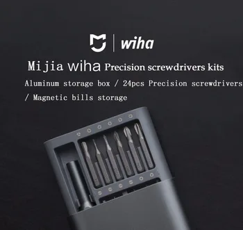 Youpin Wiha Daily Use Kit 24 магнитни малко Alluminum Box САМ отвертка интензивен отвертка Smart Home Set