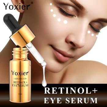 Yoxier Retinol Eye Serum Анти-Стареене Крем За Очи, Стягащ Лифтинг На Торбички Под Очите, Бръчките Хидратиращ Анти-Премахване На Подпухналостта И Тъмните Кръгове