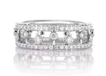 YTF118 S925 сребро пръстен лейди пръстен Циркон годежен пръстен, подарък за рожден ден