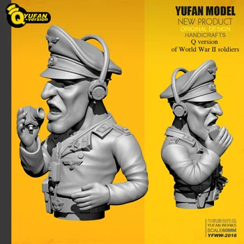 Yufan Модел 1/35 Resin Soldier Q version Figure Model Комплекти Yfww-2016