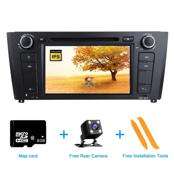 ZLTOOPAI Auto Radio Car DVD Player For BMW BMW 1 Series E87 E88 E81 E82 I20 Multimedia GPS Navigation Wince MP3 плейър