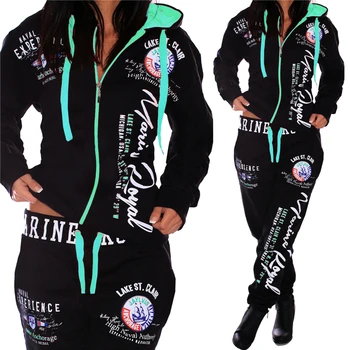 ZOGAA 2019 спортен костюм за жени на S-3XL марка дамски ежедневни спортни дрехи hoody с качулка и панталони женски спортен костюм спортен костюм комплект