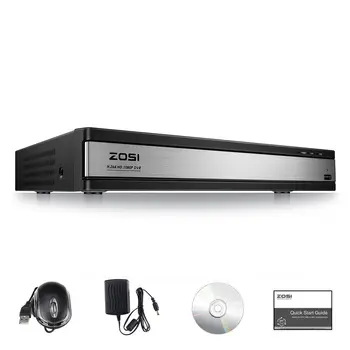 ZOSI HD 1080P 16CH DVR Surveillance Video Recorder H. 264 P2P DVR Рекордер Phone Monitoring For Camera Security System