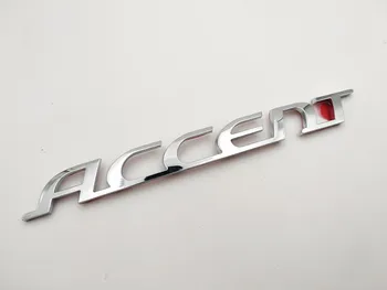 Автоаксесоари за Hyundai Accent лого емблема на задната врата да се замени икона украса стикер заден опашката Марк