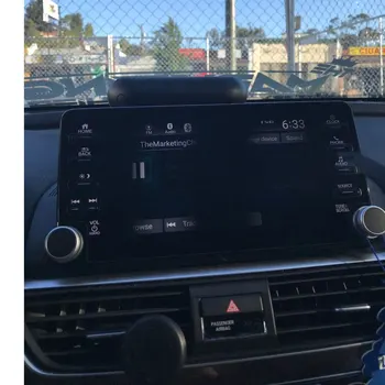 Автомобилната Навигация Закалено Стъкло За Honda Accord 2018 2019 8 Инча Accord Car Central Control Film 8 Hole Screen Protector