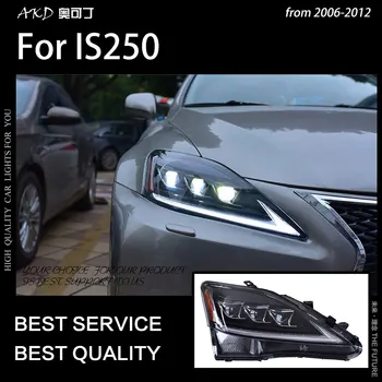 АКД стайлинг автомобили фар за Lexus IS250 фарове 2006-2012 IS300 led светлини DRL сигнална лампа Hid Bi xenon автоаксесоари