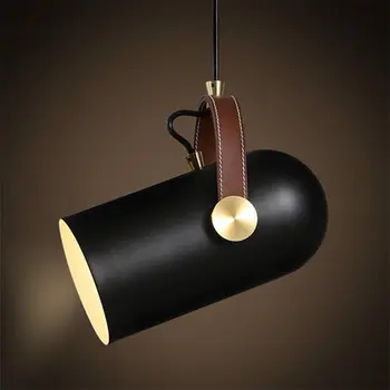 Американски ретро окачен таван лампа Iron Led Lamp E27 Фокус Mercantile Осветление за бар/Кафене Ing luminaria