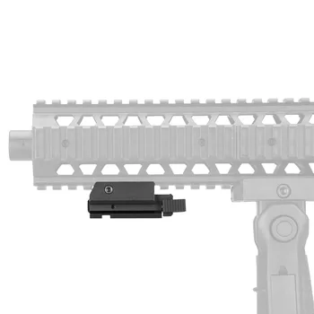 Американски стоковый лазерен мерник Red Dot Laser Scope с превключвател налягане 20 мм Picatinny Уивър Tactical Scopes for Hunting Tactical Gun