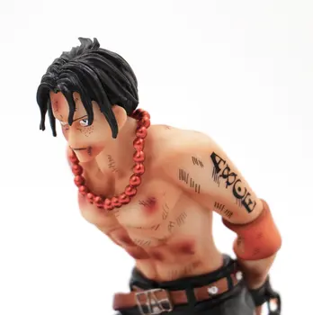 Аниме One Piece Impel Down Portgas D Ace Prisoner Ace GK PVC фигура от статуята са подбрани модел играчки кукла