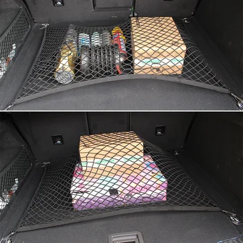 Багажника на колата помещение за съхранение на организаторът пратката еластична мрежа Мрежа за Toyota C-HR CHR 2017 2018 2019 стайлинг аксесоари