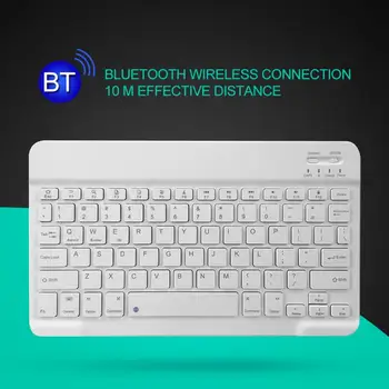 Безжична Клавиатура Slim Bluetooth3. 0 Преносим Мини-Клавиатура За Ipad Mac На Apple Phone Tablet Keyboard За Android, Ios, Windows Hot