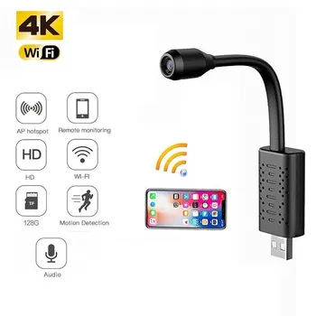 Безжична мрежова връзка mini wifi camera HD 1080P remote USB network camera security surveillance camera