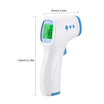 Безконтактен инфрачервен термометър за чело Termometro infrarojo цифров датчик за температура тепловизор лазер за деца възрастни