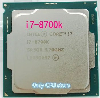 Безплатна доставка Core Intel 8 series Процесор I7 8700K I7-8700K процесор CPU LGA 1151-land FC-LGA 14 нанометра Шестиядерный процесор