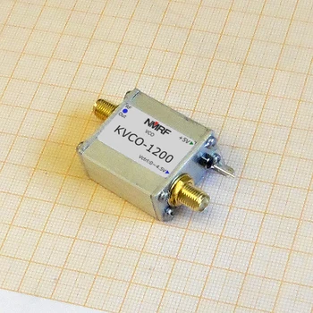 Безплатна доставка KVCO-1200 1.2 g 1200MHz RF microwave voltage controlled oscillator, VCO, сензор източник на сигнал почистване