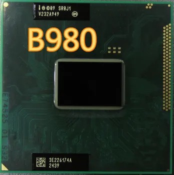 Безплатна доставка оригиналния cpu intel Pentium CPU SR0J1 B980 SROJ1 B980 2.4 G/2M HM65 HM67 оригиналния cpu IC лаптоп Б 980