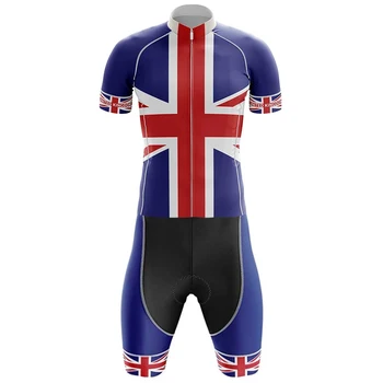Великобритания completo ciclismo estivo колоездене skinsuit quick dry one piece Body suit дишащ под наем гащеризон 20D гел pad