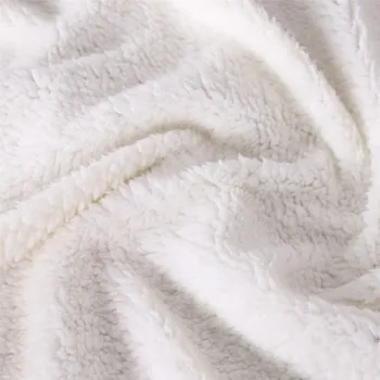 Весела Коледа смешния одеяло 3D печат Шерпа одеало на леглото домашен текстил страхотна стил 04