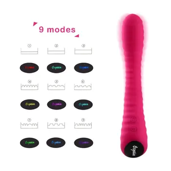 Вибратор от секс играчки за жени лични масажисти G Spot вибратори възрастен продукт двойки с 9 скорости на вибрации, водоустойчив led светлини