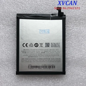 Високо качество на оригинален BA741 батерия подмяна на 3300 mah акумулаторни части за Meizu Meizy Meilan E2 смартфон