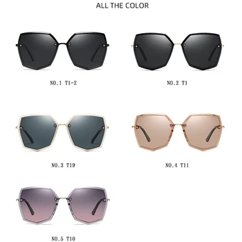 Високо качество на поляризирани слънчеви очила за Жени на дизайнер нов 2021 тенденция на шофиране слънчеви очила за жени на реколтата пътуване очила с UV400 нюанси
