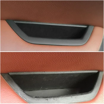 Вътрешни дръжки на вратите на автомобила панел сцепление довършителни рамка капак за BMW X3 X4 F25 F26 2010 2011 2012 2013 2016 2017 LHD / RHD