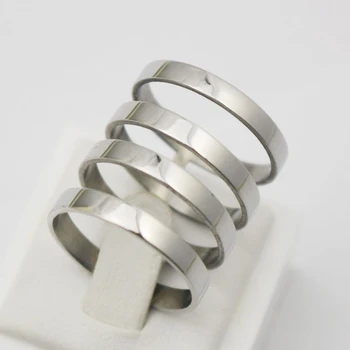 Годежен пръстен пръстени за жени годежен пръстен женско/мъжко кух пръстен женственост високо качество на бижута ширина 1,8-2,1 мм