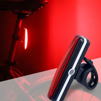 Гореща Movigor USB акумулаторен мотор задна светлина водоустойчив мотор задна светлина Колоездене задна светлина подседельный led лампа за нощно сигурност