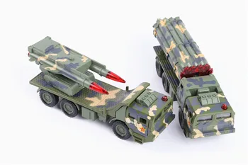 Гореща продажба 1:36 remote rocket gun alloy military vehicle model,simulation die-cast sound and light pull back model,безплатна доставка
