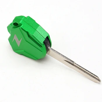 Гореща продажба на алуминий ключ за носене капак на Shell зелен за Kawasaki ZX25R ZX-25R ZX9R ZX12R ZX14R Z400 Z650 Z900 Z900RS Z250 z300