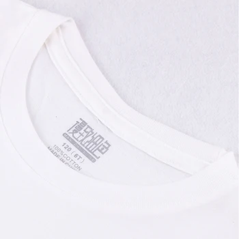 Гореща Разпродажба Базова Бяла Тениска Детски Дрехи Детски Ризи Момчета Мода Памук О-Образно Деколте Детска Тениска Тигър Печат Популярни Върхове