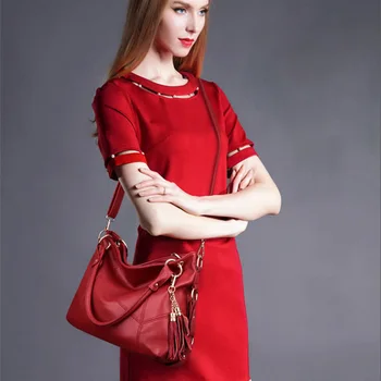 Дамска Чанта-Vintage Hand Bag Дамска Кожена Чанта С Горната Дръжка За Sac A Main Луксозни Чанти, Дамски Чанти На Дизайнерска Марка Bolsas
