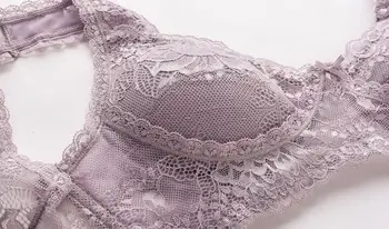 Дамски естествена коприна с подплата, завързана кърпа отвън случайни удобен безжичен сутиен Bralette 2012