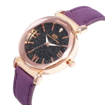 дамски часовници famale waterpoof модни часовници мъжки ръчен часовник кварцевая кожа reloj de hombre watch часовник