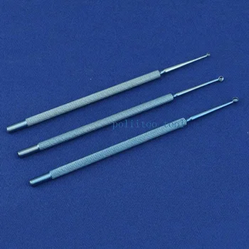Двойна корона от неръждаема стомана стърже зъбите титан сплав хирургически инструменти инструменти шпатула tarsus Gland кюретаж